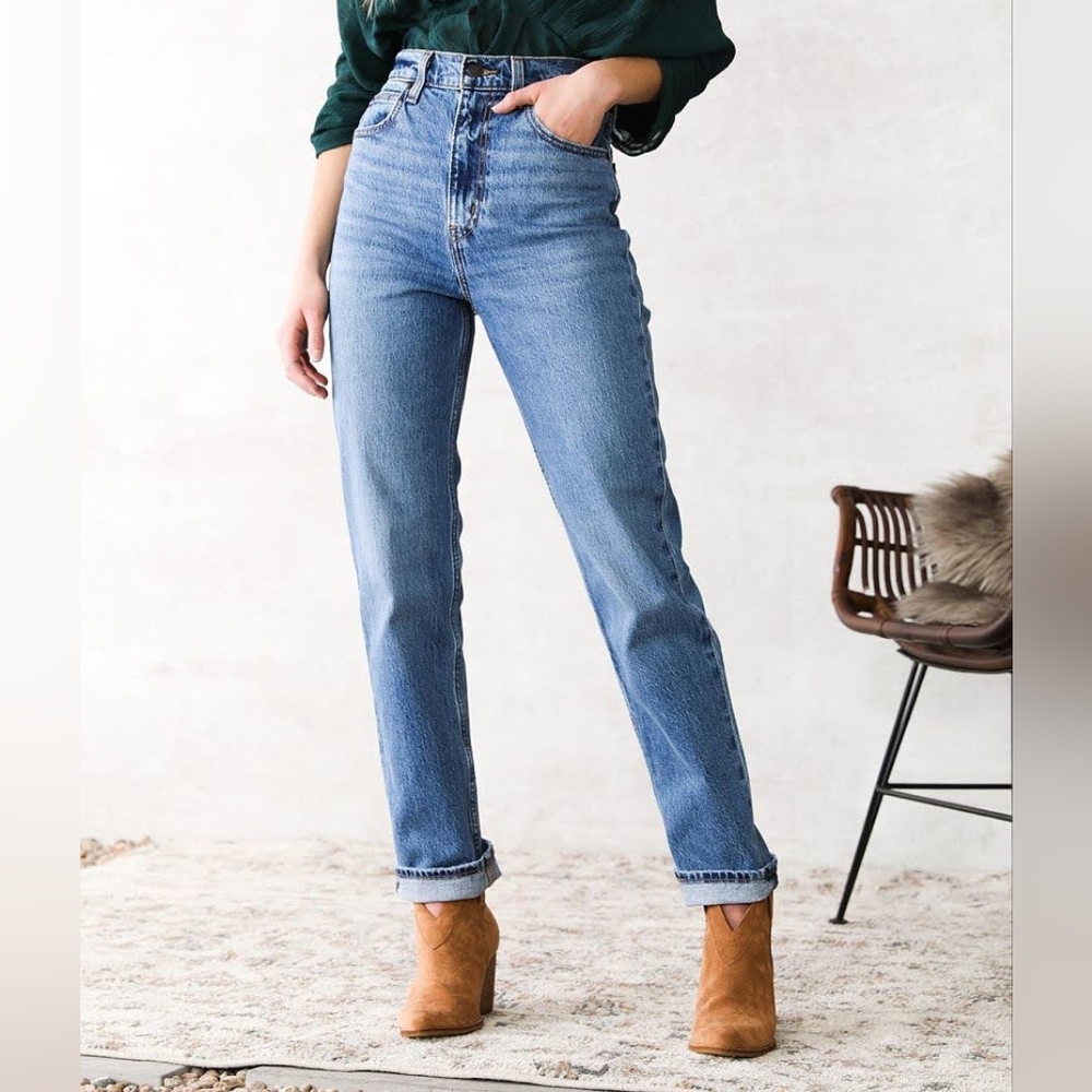 Levi's 70s high slim straight jeans in sonoma case